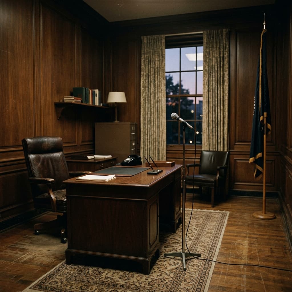 Nixon resigns